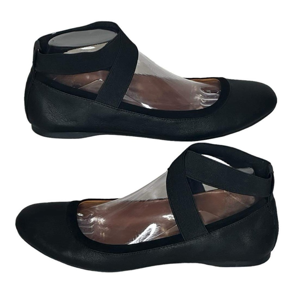 Style & Co. Womens Beaa Criss-Cross Front Ankle Strap Ballet Flats Size 7.5M